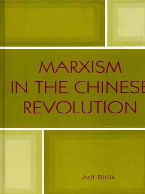 cover image of Marxism in the Chinese Revolution